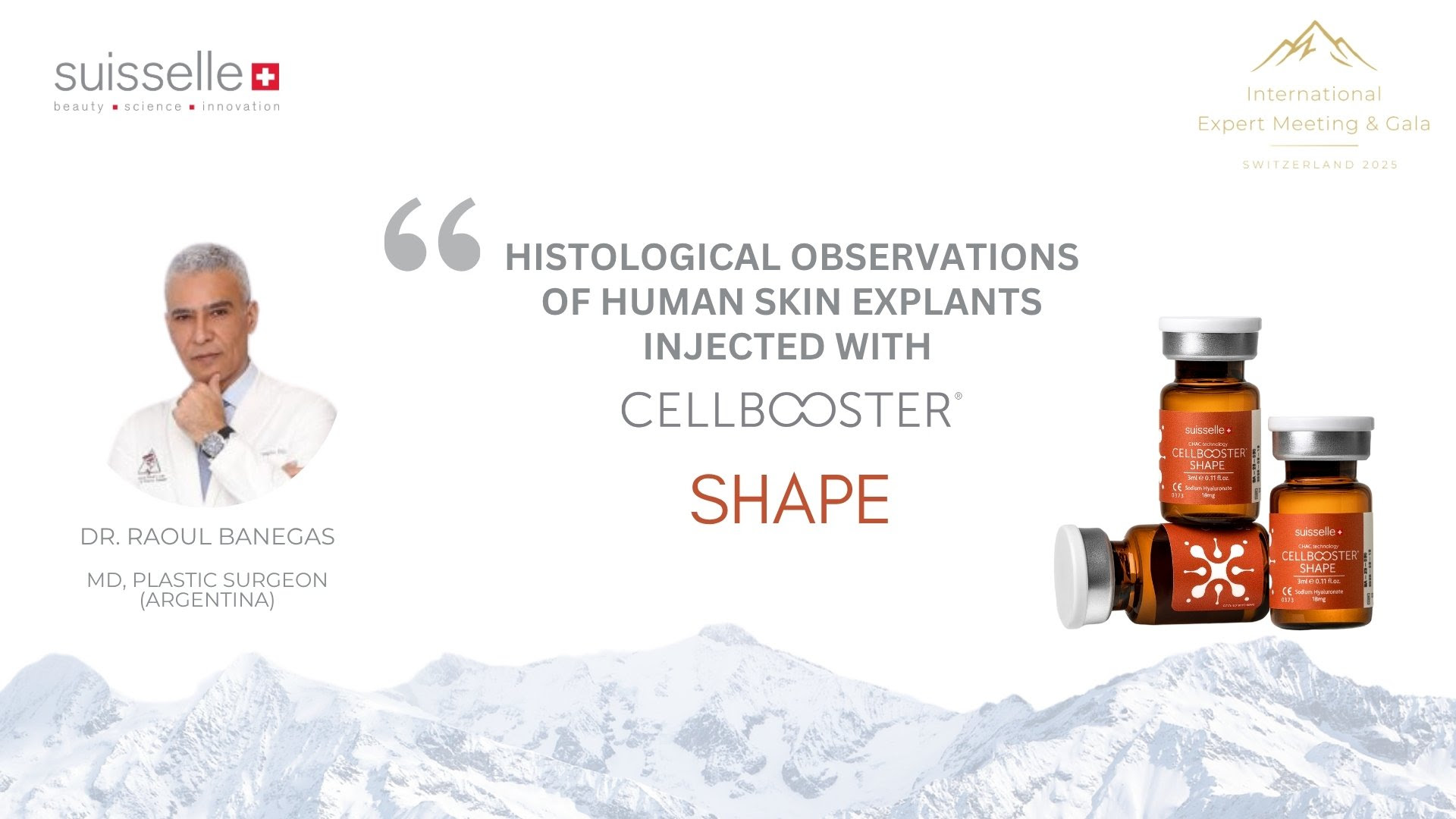 Histological observations of human skin explants injected with Cellbooster® Shape